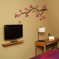 Polkadot Blossom Branch - Wall Decals