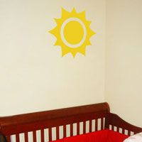 Sunshine - Big Sun Wall Decals