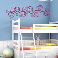 Curly Swirls - Wall Decals