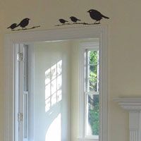 Twelve Little Birds - Vinyl Wall Decals