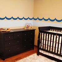 Simple Ocean Waves - Wall Decals