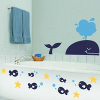 Whale & Pals - Wall Decals 
