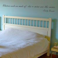 Whatever souls are made of - His and Mine are the same - Quote - Wall Decals