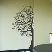 Winter Tree - Made for the Corner - Wall Decals