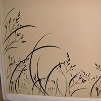 Wispy Sea Grass - Wall Decals