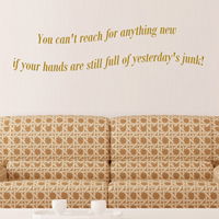 Yesterday's Junk - Quote - Wall Decals 